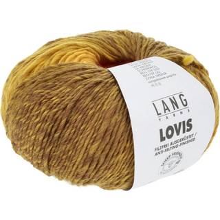 Lang Yarns Lovis 005 Indhold: 100% ekstrafin merinould Vægt/længde: 50 g = ca. 170 meter Anbefalede pinde: 4.5-5 mm Strikkefasthed: 10 x 10 cm = 19 m x 27 p Vask: Maskinvask ved op til 30 ℃ / Tåler ikke tørretumbling / Brug aldrig skyllemiddel.