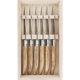 Håndlavet satinbehandlet bestik Essentiel, sæt af 6