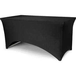 Sort Spandex Borddug 183x76x74 cm – Tilfører elegance til enhver fest
