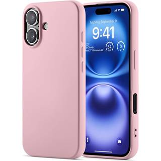 Mobique TPU Cover iPhone 16 Lyserød