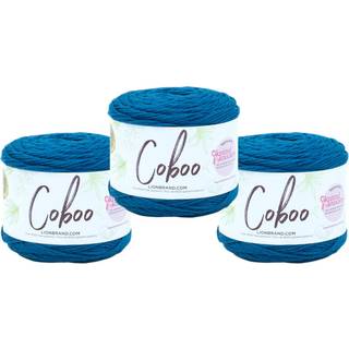 (3 pakke) Lion Brand Yarn Coboo Bambus Yarn Steel Blue