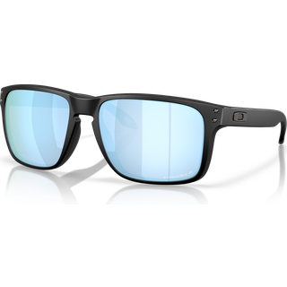 Oakley OO9487F HOLBROOK XXL Asian Fit Polarized 948706 61 Solbriller Mænd Black - Matte Black - 61mm