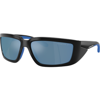Arnette AN4355 Taggit Polarized 275322 62 Solbriller Mænd Black - Black Royal Blue Rubber Laminate - 62mm