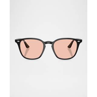 Ray-Ban RB4258F Asian Fit 601/5 52 Solbriller Mænd Black - Black - 52mm