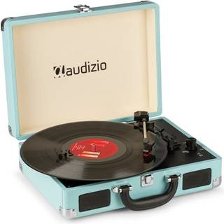 RP114BL Record Player Briefcase Blue TILBUD NU