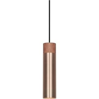 Nordlux Tilo Pendel Lampe Metal og Træ Messing | 60mm - Egnet til GU10