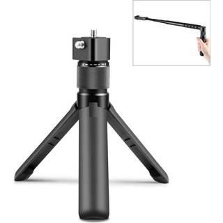 Til Insta360 X3 / X4 PULUZ roterende håndtag, skrivebordtripod-stativ (Sort)