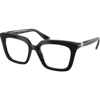 Swarovski Kvinde SK2043 1038 Optiske stel Acetat Sort Transparent Firkantet Normal