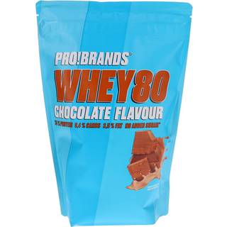 Pro!Brands Proteinpulver Whey80 Chokolade