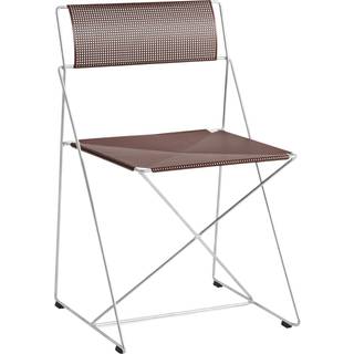 HAY X-Line Stol Varmgalvaniseret Stål/Iron Red
