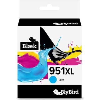 BlyBird 951XL CN046AE Cyan Blækpatron, 1.500 sider