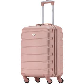 Flight Knight Flight Knight 55x40x20cm Ryanair Priority 4 Wheel ABS Hard Case Cabin Carry On Hand Luggage
