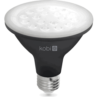 LED Grolys Pære | Sort | E27 | 9W | 1200 | 300lm