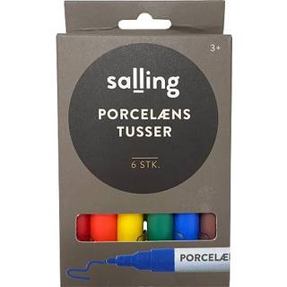 Porcelænstusser - standard farver (På lager i butik)