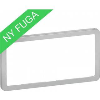 LK FUGA Slim 55 Design ramme 2 modul, stål