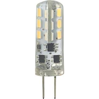 LED-pære 1852-Marine, 10 - 36 V DC, 1.5 W, Ø9 x 25 mm, G4 (sidestifter), med varm hvidt skær, 2-pack