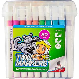 Danpen Twinmarkers 80 stk (På lager i varehus)