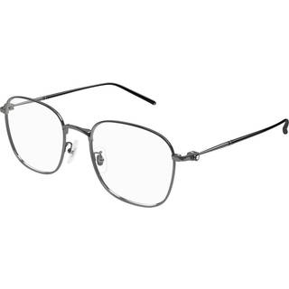 Montblanc Mand MB0415OA 001 Optiske stel Titanium Ruthenium Transparent Firkantet