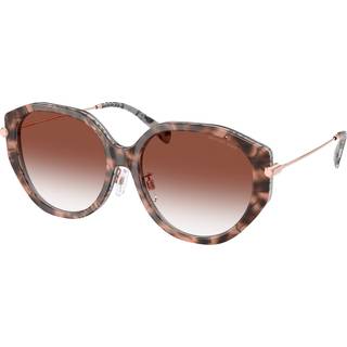 Michael Kors Kvinde MK2248D JINAN 4017V0 Solbriller Acetat Skildpadde Rosa Geometrisk Normal Skygge