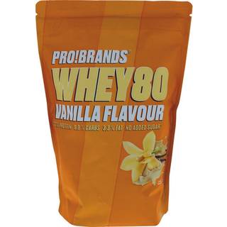Pro!Brands Proteinpulver Whey80 Vanilla