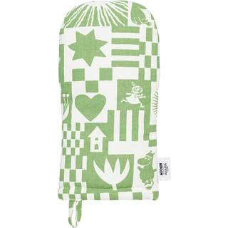 Moomin Arabia Moomin Oven Glove Party Green - Grydelapper & Grillhandsker Økologisk Bomuld Grøn - 1077464