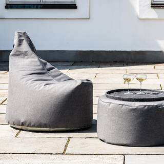 TRIMM Copenhagen Lounge Satellite Dolce Beanbag Grey