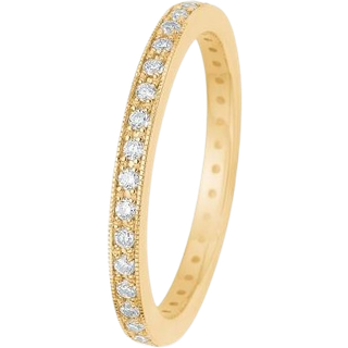 Mads Z - Poetry dot ring i 14 karat guld m. brillant
