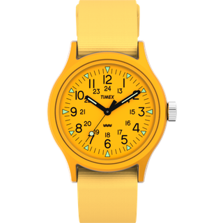TIMEX MK1 Resin, gul med nylonrem