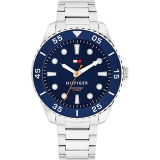 Tommy Hilfiger Oceanic Diver Watch Silver