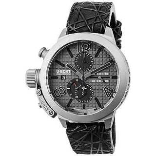 U-Boat 3002 Herrenuhr Classico Titanium Grey Automatik Chronograph 45mm 10ATM