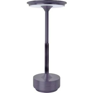 Armaturhantverk Svampen grå portable bordlampe