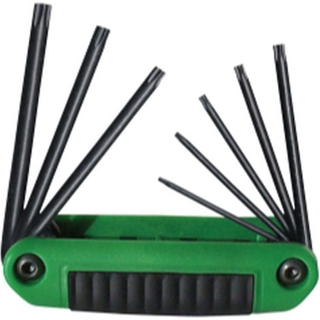 Eklind 25581 Ergo-fold Fold-Up Torx Star-8PC SET T8-T40