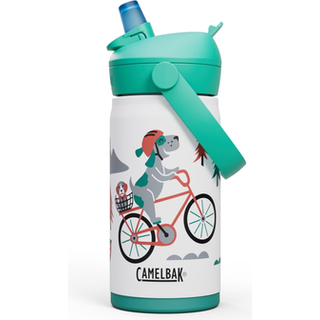 Camelbak Thrive Flip Straw Kids Vss 12oz - Biking Dogs - Str. .35L / 12 oz - Drikkeflaske