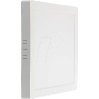 24W Bagbelyst Panel - Samsung Chip, 3000K, Kvadratisk - Kulør : Varm