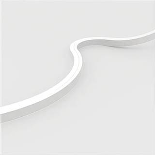 5m AnyCut Neon Flex 10x10 Lilla/Pink LED strip - 8W/m, 12V, Ingen klippeafstand - Kulør : Lilla