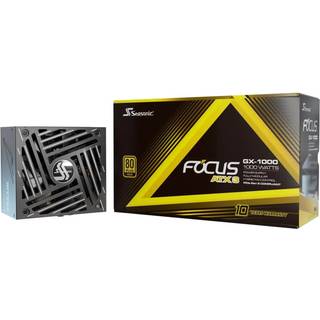Seasonic Focus GX White 750W 80+ Gold Full Modular ATX 3.1 / PCIe 5.1 PSU