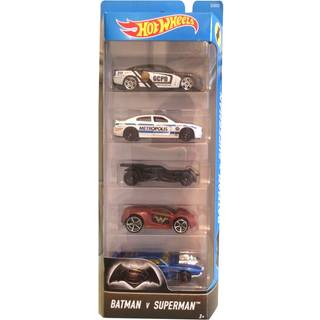 Hot Wheels Batman v Superman Vehicle (5 Pack)