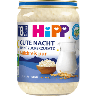HiPP Økologisk Good Night mælkegrød 89.21 DKK/1 kg (6 x 190.0g)