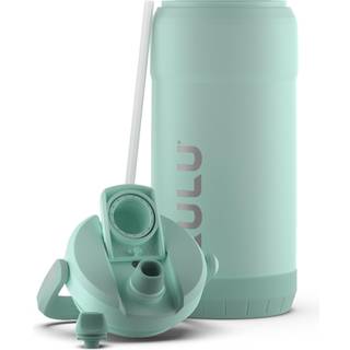 ZULU Goals 101oz Vakuum Triple Wall Isoleret |Store vandflasketermoser i rustfrit st?l med b?reh?ndtag | Chug og halmtud | Rejse Gym Vandrecampin