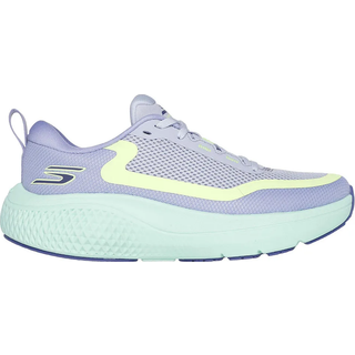 Skechers Go Run Supersonic Max Neutral Running Shoe Women - Violet, Lime, Size 5 - violet