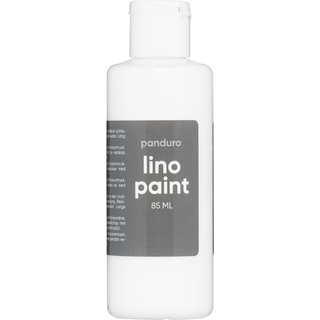 Panduro Lino Paint linoleumsmaling – 85 ml hvid