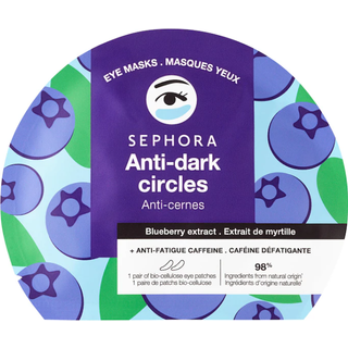 Sephora Collection - Maske Mod Trætte Øjne - Masker Af Bio-cellulose - Masq Yeux-24 Myrtille - For Women - Lilla