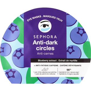 Sephora Collection - Maske Mod Trætte Øjne - Masker Af Bio-cellulose - Masq Yeux-24 Myrtille - For Women - Lilla