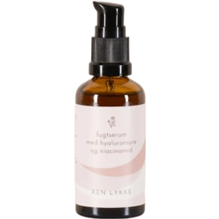 Ren lykke af tina lykkegaard fugtserum med hyaluronsyre og niacinamid 50ml
