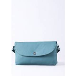 Lakeland Leather Lakeland Leather Blue Mini Tawns Flapover Bag