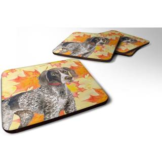 """" Carolines skatte tyske korthårede markør Fall Decorative Coasters multicolor """"