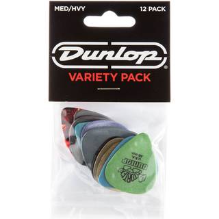 Dunlop 12-PVP102 Plektre 12 stk. (Medium/Heavy)