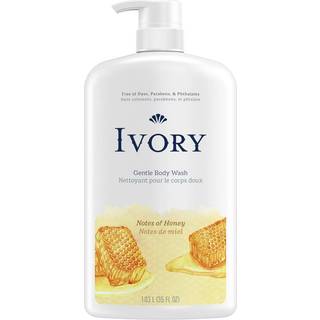 Ivory Body Wash Sknsom Fri for farvestoffer parabener og phthalater Honningduft 35 oz