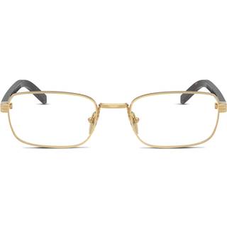 Prada Kvinde PR B54V 5AK1O1 Optiske stel Metal Guld Transparent Firkantet Normal