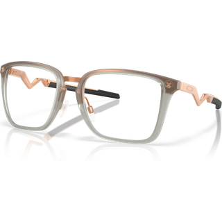 Oakley Mand OX8162 COGNITIVE 816206 Optiske stel Titanium Grå Transparent Firkantet Normal